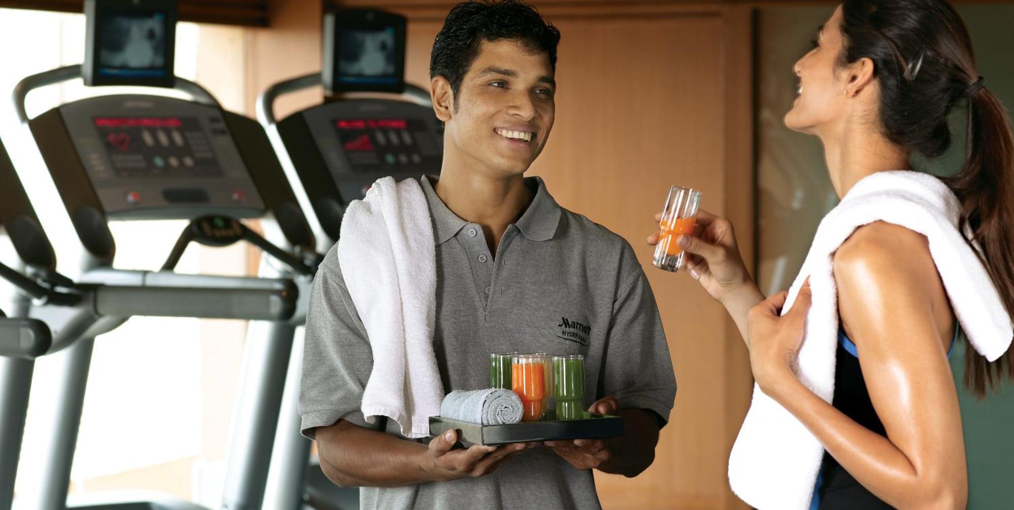 Hyderabad Marriott Hotel & Convention Centre Dış mekan fotoğraf
